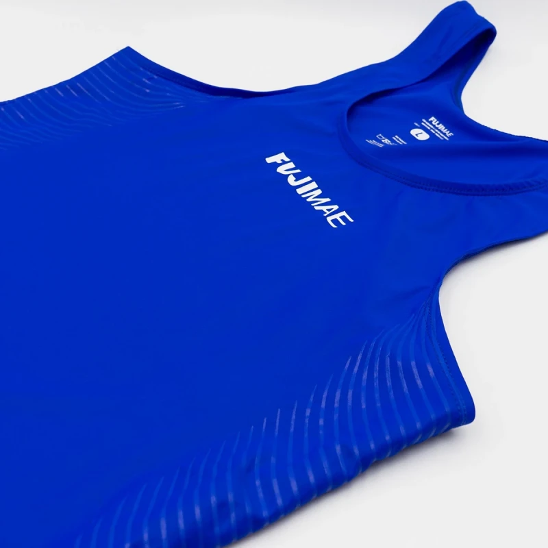 Trykot zapaśniczy niebieski FUJIMAE