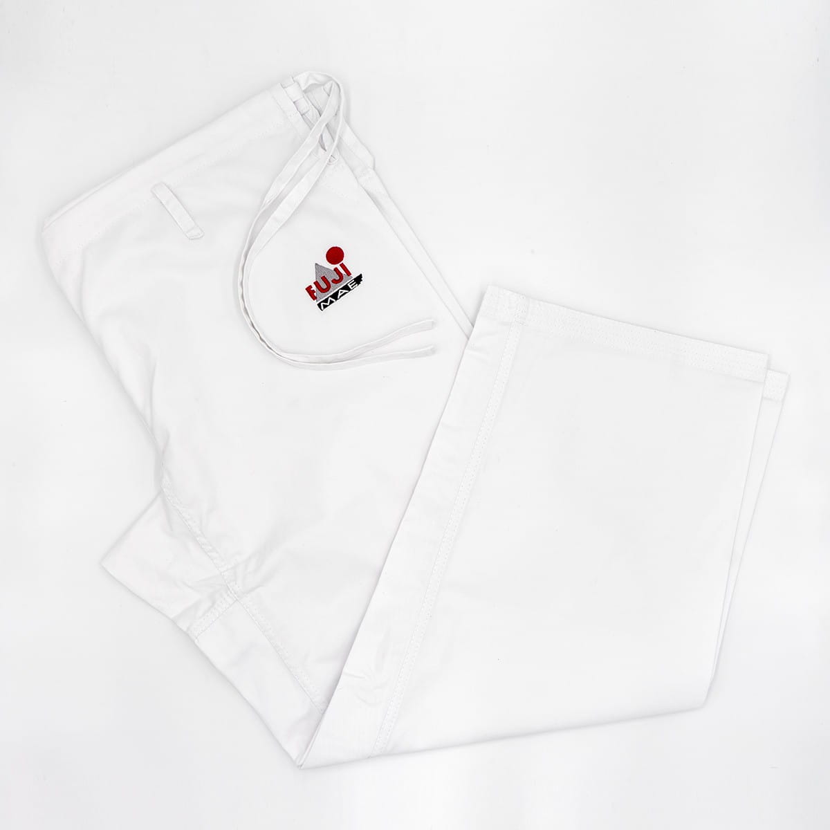 Spodnie karate Kyokushin FUJIMAE – wzmocnienia w kroku